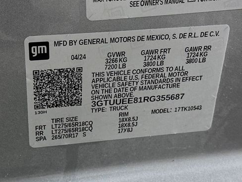 Used 2024 GMC Sierra 1500 AT4 w/ Technology Package AWD/4WD image 23