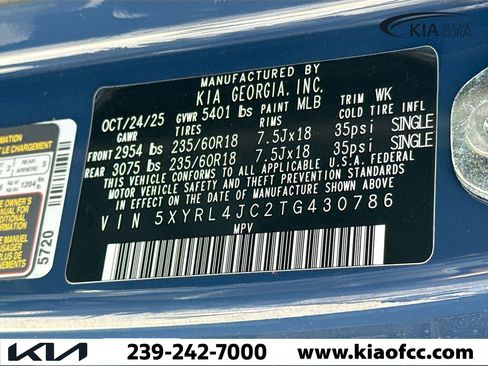 New 2026 Kia Sorento S image 40