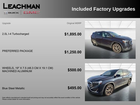 Used 2019 GMC Terrain SLT w/ Preferred Package image 11