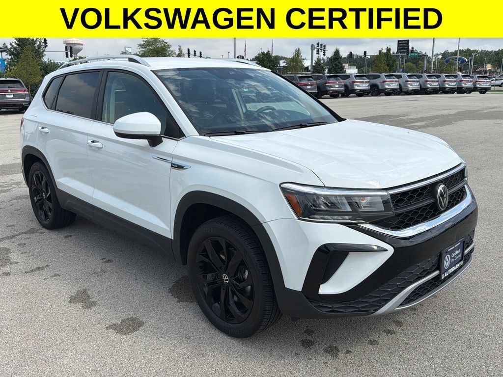 Certified 2023 Volkswagen Taos SE w/ Black Wheel Package AWD/4WD 360° Tour