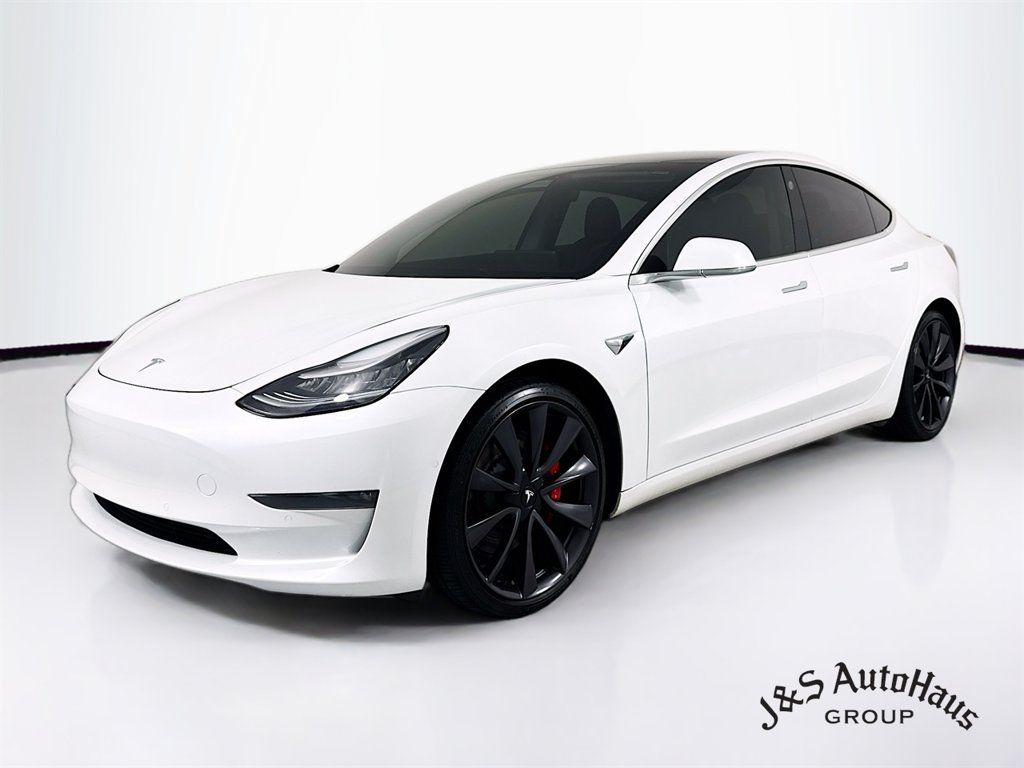 Used 2020 Tesla Model 3 Performance AWD/4WD image 3