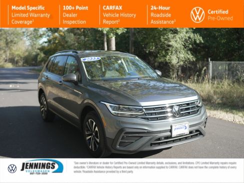 Certified 2023 Volkswagen Tiguan S w/ Driver Assistance Package image 1