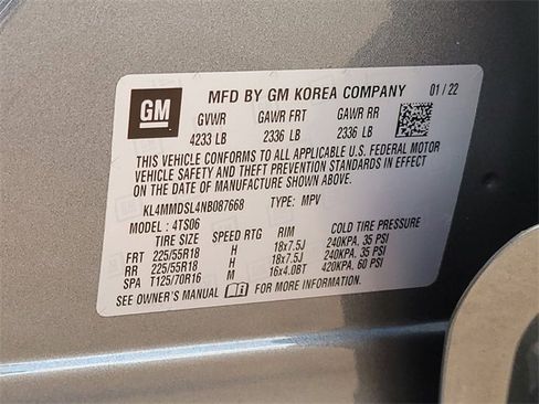 Used 2022 Buick Encore GX Select w/ Sport Touring Package image 35