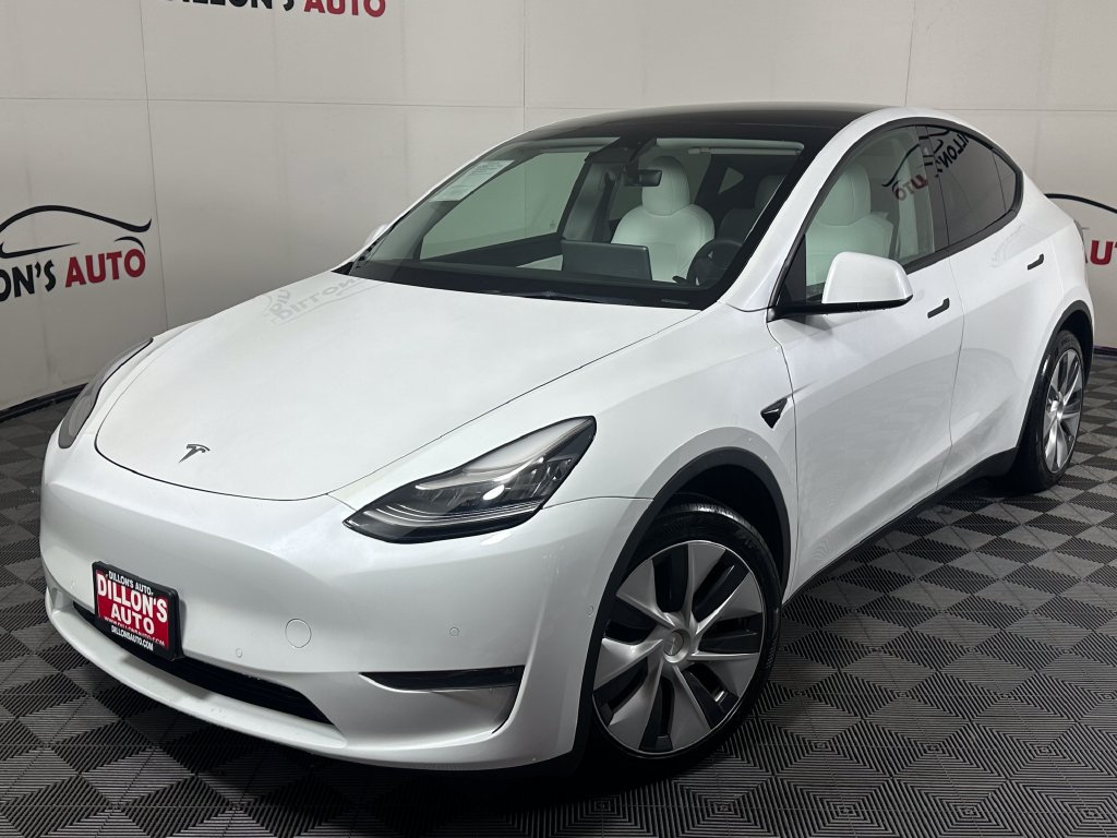 Used 2021 Tesla Model Y Long Range AWD/4WD image 1
