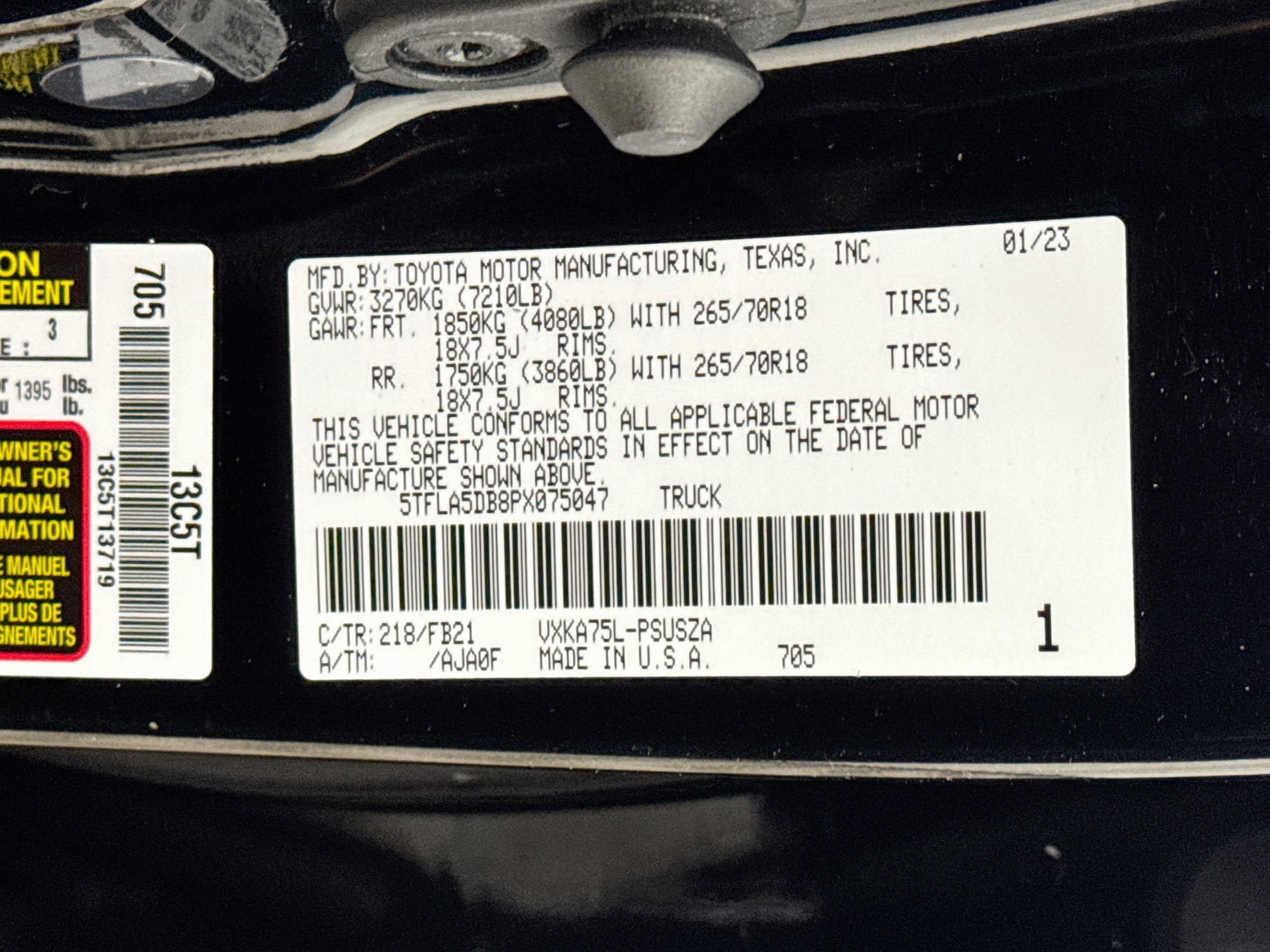 Used 2023 Toyota Tundra SR5 w/ SR5 Convenience Package AWD/4WD image 28