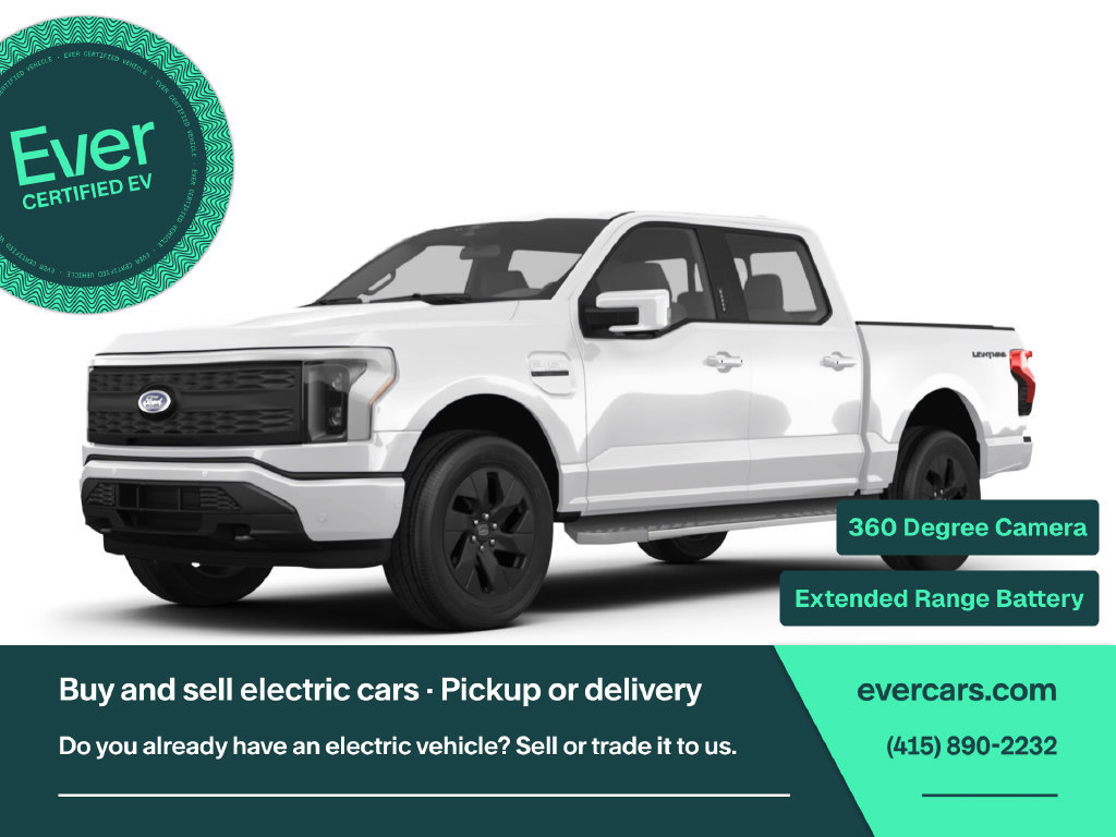 Used 2022 Ford F150 Lightning Lariat w/ Equipment Group 511A High AWD/4WD image 1