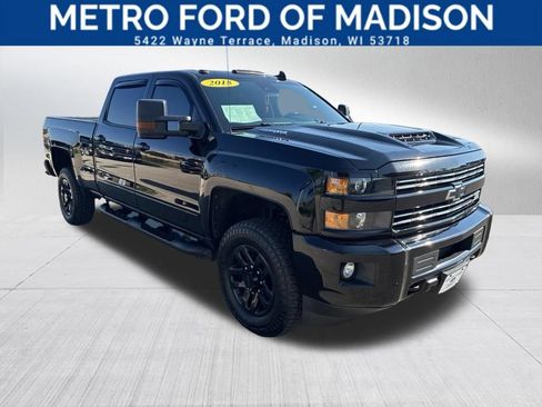 Used 2018 Chevrolet Silverado 2500 LTZ w/ Duramax Plus Package AWD/4WD image 8