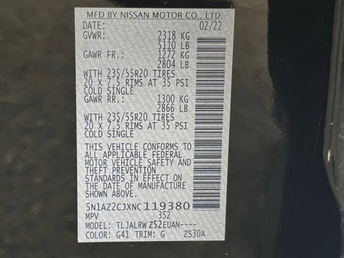 Used 2022 Nissan Murano SL image 33