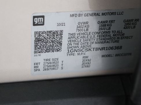 Used 2022 Chevrolet Tahoe Premier RWD image 47