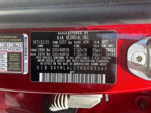 Used 2022 Kia Sorento S FWD image 32