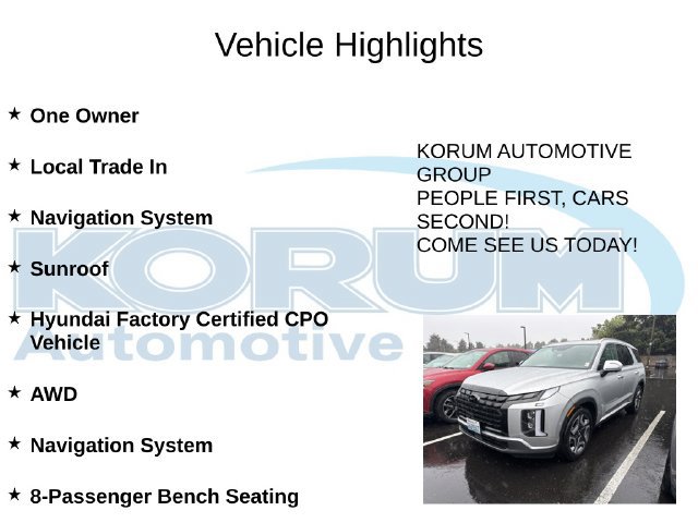 Used 2023 Hyundai Palisade SEL AWD/4WD image 4
