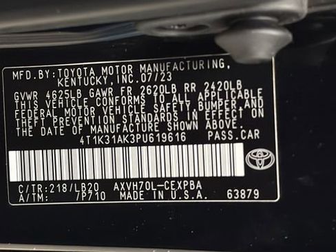 Used 2023 Toyota Camry XSE w/ Navigation Package image 30