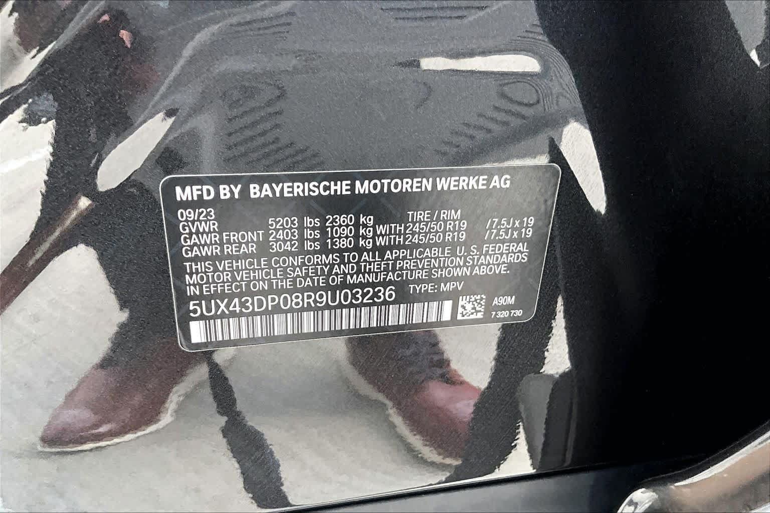 Used 2024 BMW X3 sDrive30i w/ Convenience Package RWD image 33
