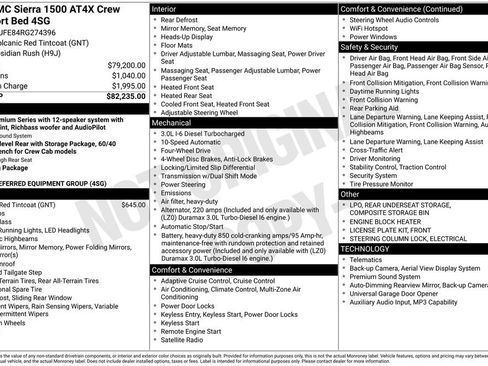 Used 2024 GMC Sierra 1500 AT4X AWD/4WD image 30