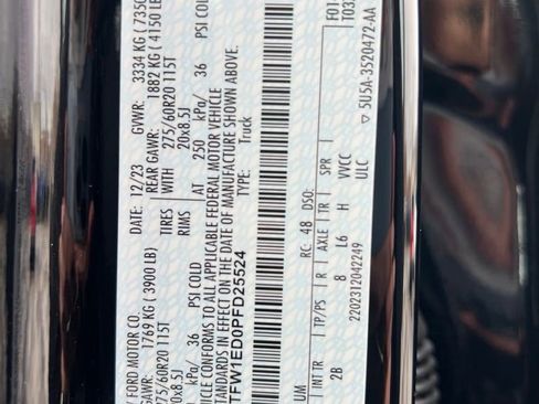 Used 2023 Ford F150 Lariat w/ Equipment Group 502A High image 23