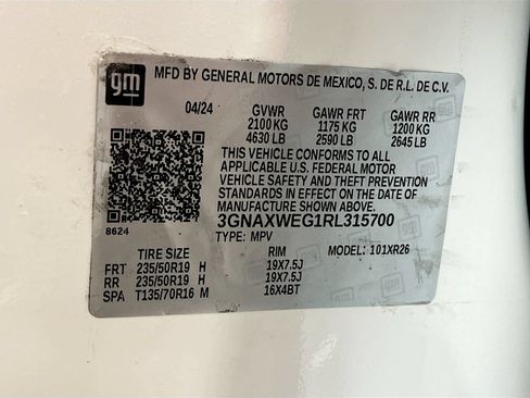 Used 2024 Chevrolet Equinox RS AWD/4WD image 32