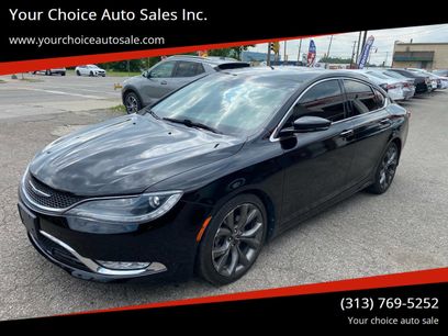 Used 2016 Chrysler 200 C w/ Premium Lighting Group