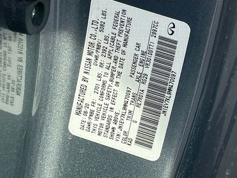 Used 2021 INFINITI Q60 3.0t Luxe w/ Essential Package image 33