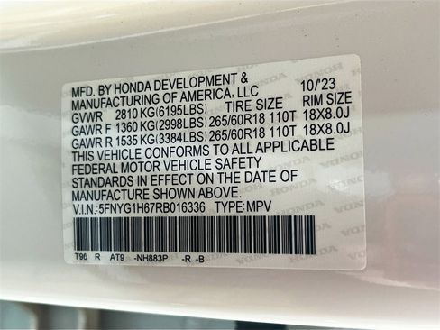 Used 2024 Honda Pilot TrailSport image 34