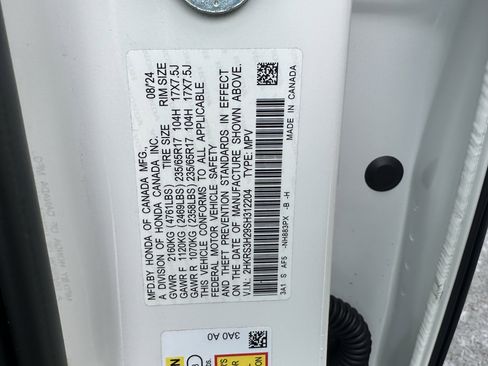 Certified 2025 Honda CR-V LX image 36