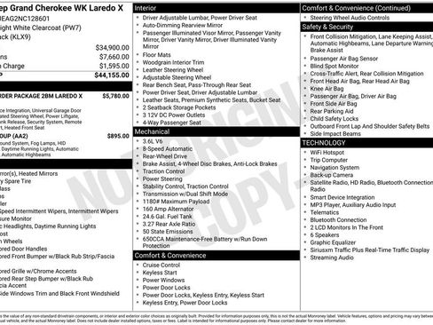 Used 2022 Jeep Grand Cherokee Laredo X RWD image 34