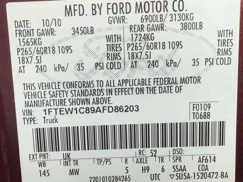 Used 2010 Ford F150 XLT image 27