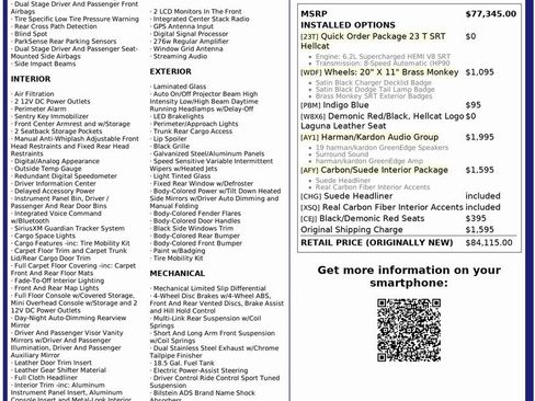 Used 2022 Dodge Charger SRT Hellcat w/ Harman/Kardon Audio Group image 3