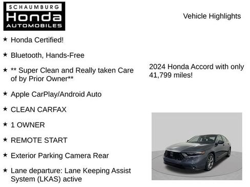 Used 2024 Honda Accord EX image 14
