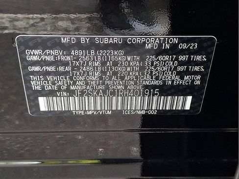 Used 2024 Subaru Forester Wilderness AWD/4WD image 28