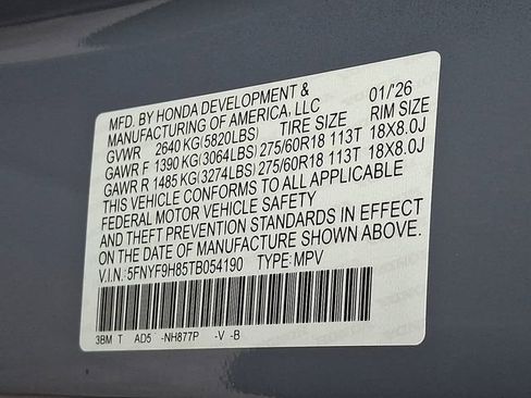 New 2026 Honda Passport TrailSport Elite image 21