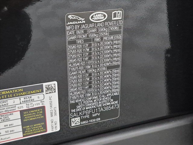 New 2026 Land Rover Range Rover Long Wheelbase SE AWD/4WD image 18