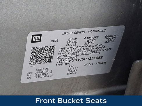 Used 2023 Chevrolet Traverse LT w/ LPO, Floor Liner Package AWD/4WD image 29