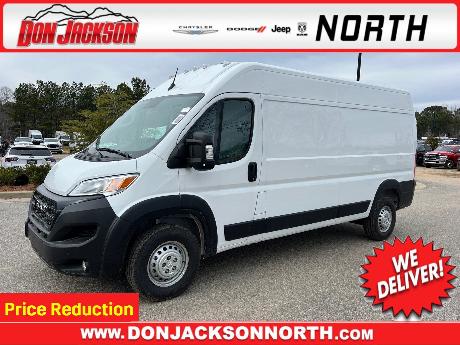 New 2025 RAM ProMaster 2500 w/ Safety Group FWD image 1