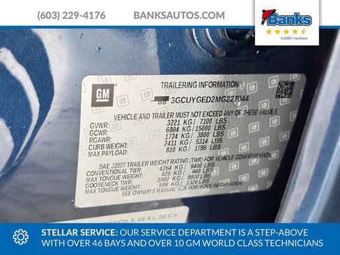 Used 2021 Chevrolet Silverado 1500 LTZ w/ LTZ Convenience Package II image 8