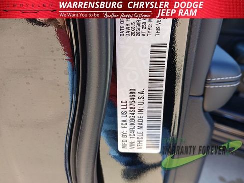 New 2025 Jeep Grand Cherokee L Limited w/ Luxury Tech Group II image 11