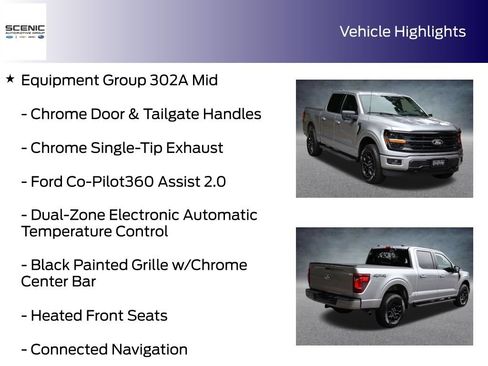 Used 2025 Ford F150 XLT w/ Equipment Group 302A MID AWD/4WD image 5