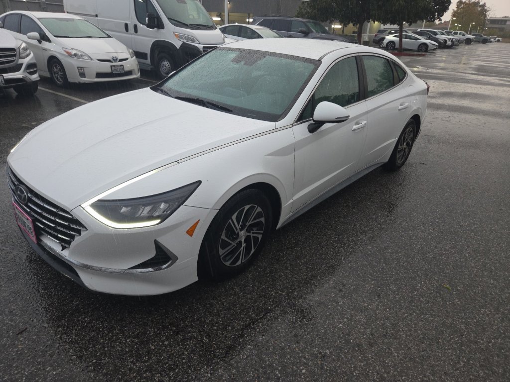 Used 2021 Hyundai Sonata Blue FWD image 1