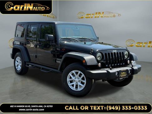Used 2017 Jeep Wrangler Unlimited Sport w/ Quick Order Package 24S image 3