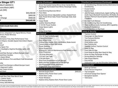 Used 2018 Kia Stinger GT1