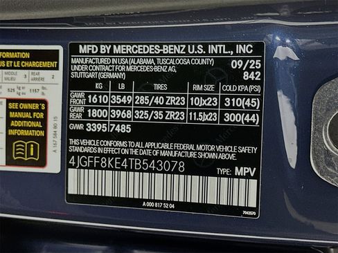 New 2026 Mercedes-Benz GLS 63 AMG 4MATIC image 37