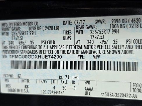 Used 2017 Ford Escape SE FWD image 22