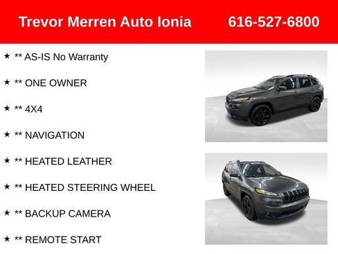 Used 2018 Jeep Cherokee High Altitude w/ Luxury Group image 7