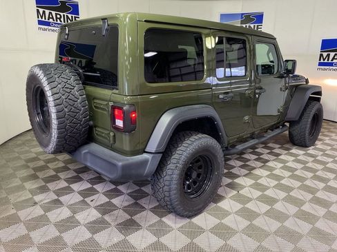 Used 2023 Jeep Wrangler Unlimited Sport w/ Sun And Sound Package AWD/4WD image 16