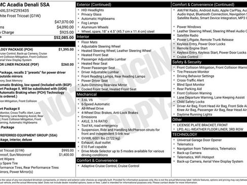 Used 2017 GMC Acadia Denali w/ Technology Package image 5