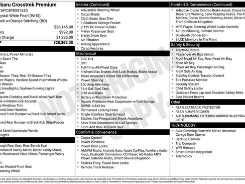 Used 2023 Subaru Crosstrek 2.0i Premium image 2