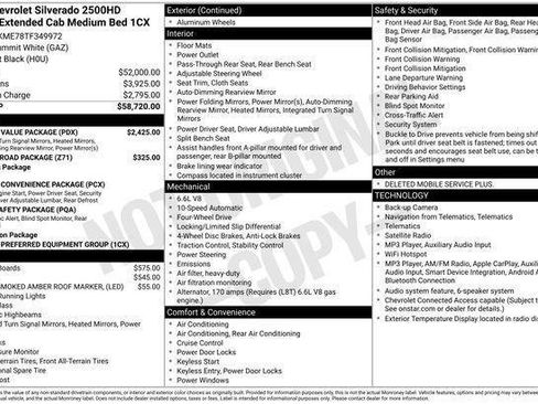 New 2026 Chevrolet Silverado 2500 Custom w/ Custom Value Package AWD/4WD image 29