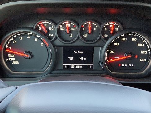 Used 2025 Chevrolet Silverado 1500 Custom Trail Boss w/ Turbomax Blackout Package image 10