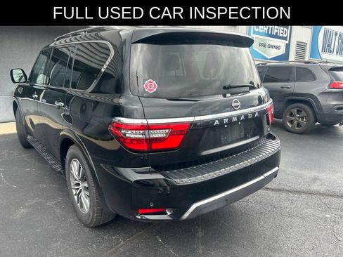 Used 2021 Nissan Armada SL w/ Captain's Chairs Package AWD/4WD image 3