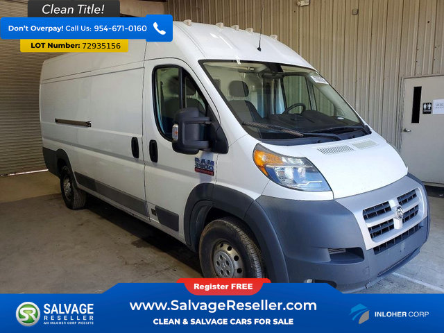 Used 2016 RAM ProMaster 3500 w/ Mopar Trailer Tow Group FWD image 5