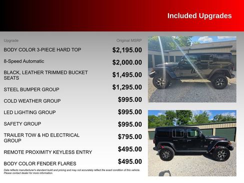 Used 2018 Jeep Wrangler Unlimited Rubicon w/ Steel Bumper Group AWD/4WD image 4